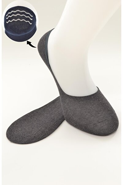 EKMEN ÇORAP حذاء باليه رجالي بلون سادة غير قابل للانزلاق من السيليكون