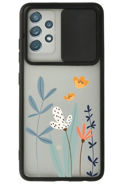 WANNA PROTECT Silicone Case for Samsung Galaxy A72 Black Camera Protection Sl...