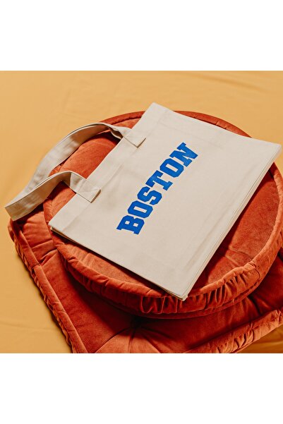 Simplein Канавас Чанта Тоут Бейг Бостон