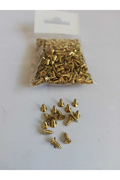 craftsy Menteşe, Ayak, Ağaç, Sunta Vidası Sarı 2,5 X 7mm 100gr