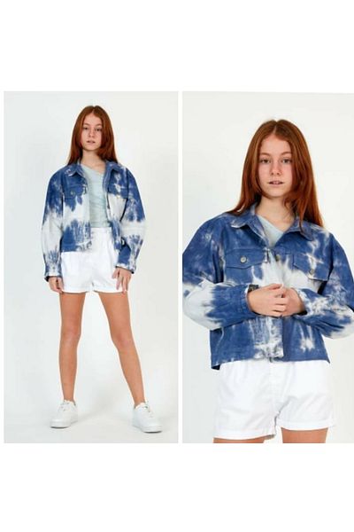 Çikoby Girl's Batik Jacket