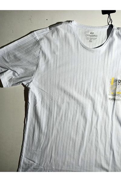 DYNAMO Crew Neck Slimfit Large Size T-shirt