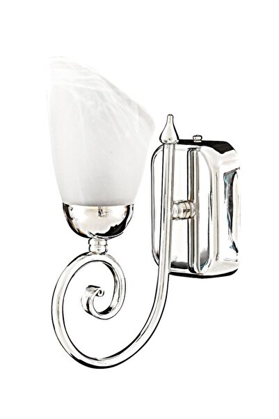 RİOLİGHT Modern Chrome Single Sconce E14 Lampholder