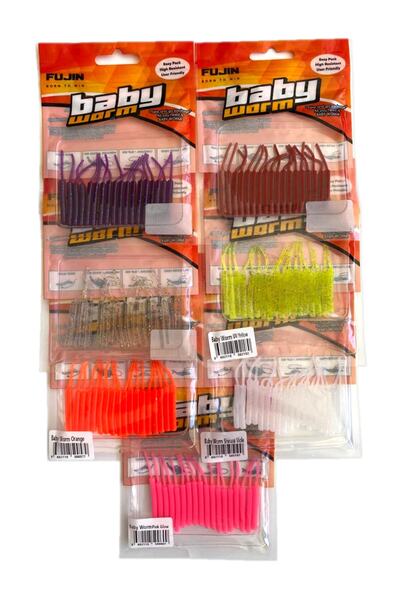 Fujin Baby Worm 5.2 Cm Floating Lrf Silikonu