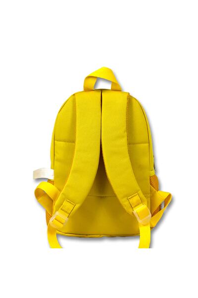 Cennec Ümit Çanta Sarı Dozer Anaokulu Çantası 2605