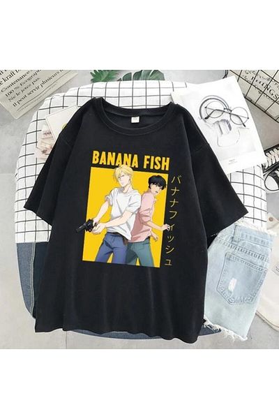 Köstebek Μπλουζάκι Anime Banana Fish Eiji Unisex