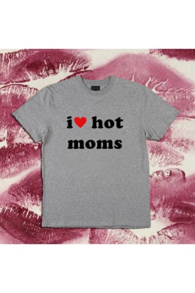 TIMESWASTINGIRL Tricou I Love You pentru mame fierbinți