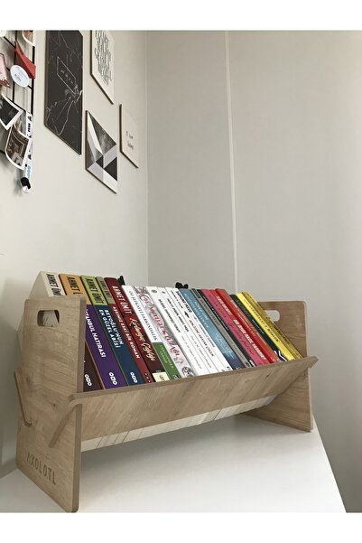 Axolotl Masaüstü Kitaplık Mini Raf Masaüstü Kitap Düzenleyici 50cm