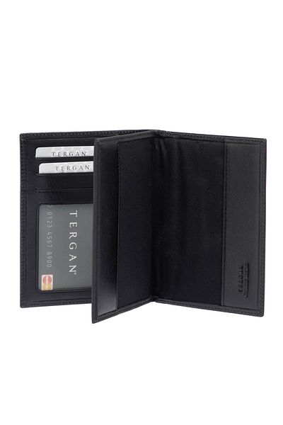 Tergan Black Leather Unisex License 01338b06