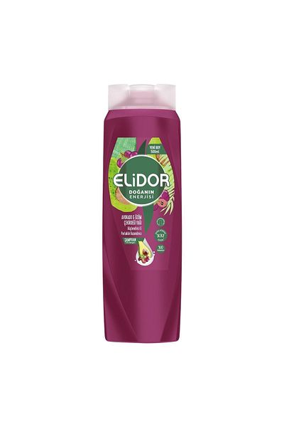 Elidor 500 Ml Avocado and Grape Seed Shampoo Oil