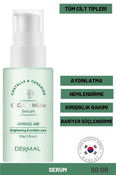 Dermal 50 Ml Cica X Stomach Serum - Centella Asiatica and Ceramide Extract