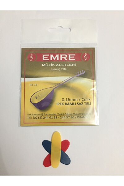 Emre 0.16mm Ipek Bamlı Saz Teli