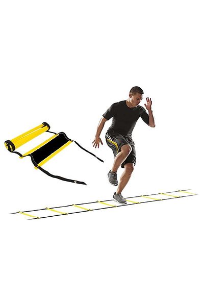 Aqua Beads Training Ladder 4 Meters 10 Steps Adjustable with Bag Unbreakable Flexible Plastic