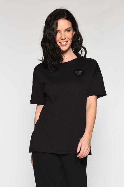 ECKO UNLTD Tricou de damă Beyond Black cu gât crew