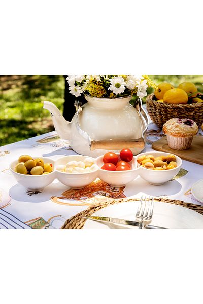 Madame Coco New Petit Concept 4 Compartment Large Presentation Plate