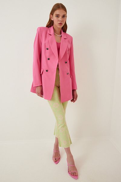 Happiness İstanbul Blazer - Dunkelblau - Regular Fit