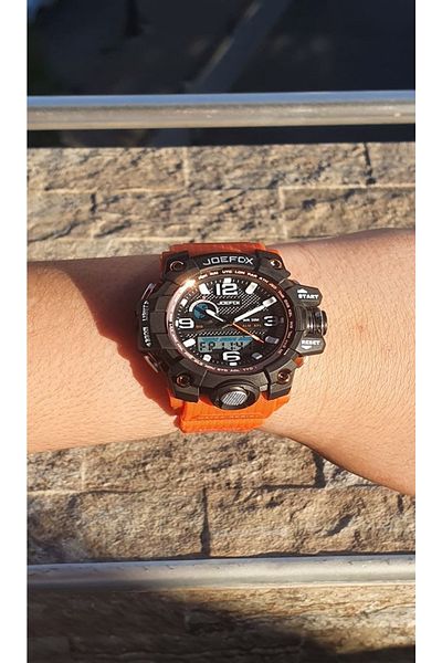 Joefox 12 Years Old Unisex Alarm Illuminated Children's Wristwatch with Stopwatch
