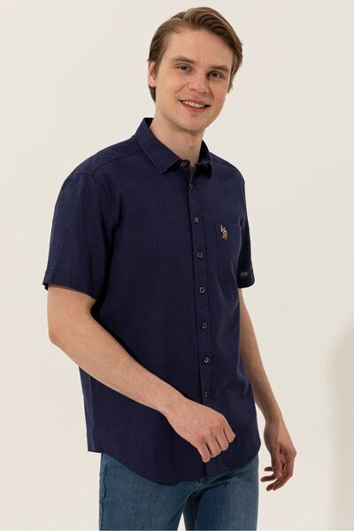 U.S. Polo Assn. Navy Blue Men's Shirt
