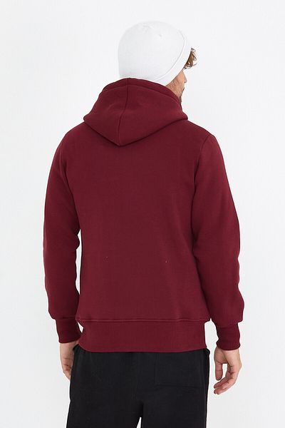 AMAZING CRASH Claret Red Unisex με κουκούλα με τρεις κλωστές Basic φούτερ