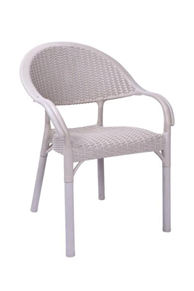 Capissi 6lı Bambu Rattan Koltuk Takımı Kollu Sandalye