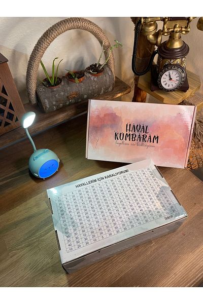 MİMOZA PARK Hedef Kumbara Parabox Kumbara 5000 TL Money Saving Box