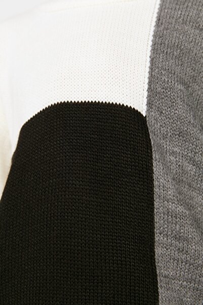 TRENDYOLKIDS Tarka fiú kötöttáru pulóver