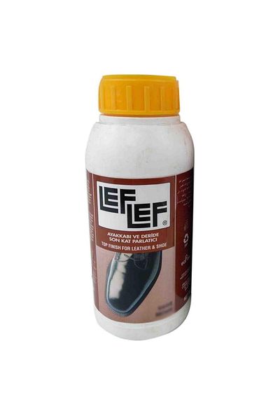 ipekbazaar Nuri Leflef Leather Hobby Shoes - 500 ml Brown Shine