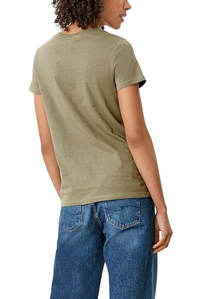 QS by s.Oliver T-Shirt - Khaki - Regular Fit