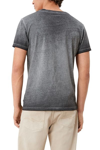 QS by s.Oliver T-Shirt - Grau - Regular Fit