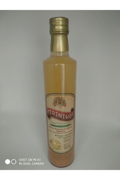 Perinthos Doğal Fermantasyon Kitre Sandaloz Sakızı Sirkesi 500ml Koruyucusuz ...