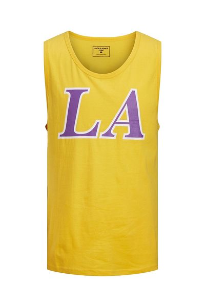 Jack & Jones Jack Jones Base Tank Top Men's Yellow Undershirt 12210164-22