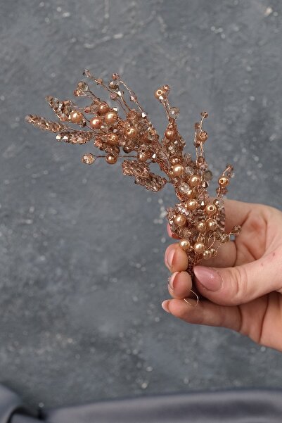 Hobigram Women's Accessory Rana Side Buckle Bridal Hair and Turban Accessory – Other Hair Accessories, Stylish Design