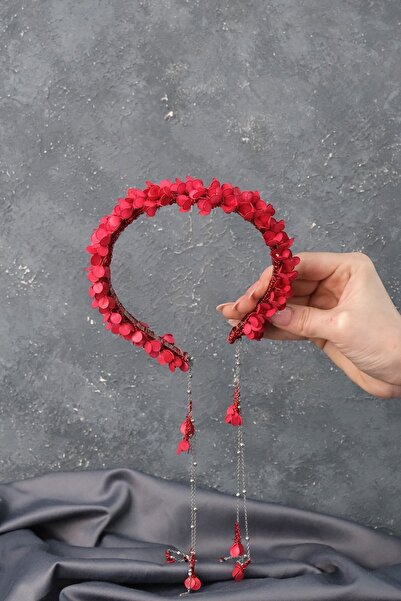 Hobigram Hair Accessory Red Havin Enamel Special Design Bridal Crown Hair Accessory – Other Hair Accessories –