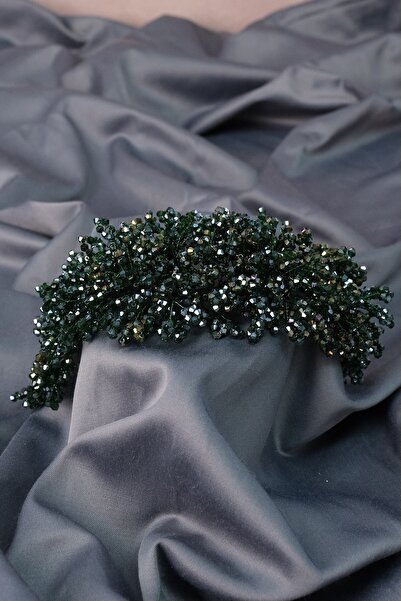 Hobigram Women's Accessory Nilsu Beaded Bridal Crown and Turban Accessory – Other Hair Accessories, Stylish Design
