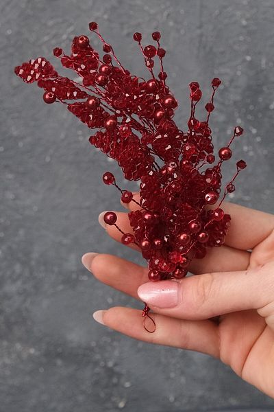 Hobigram إكسسوار للشعر رنا مشبك جانبي لشعر الزفاف وإكسسوار عمامة – إكسسوارات شعر أخرى، تصميم أنيق