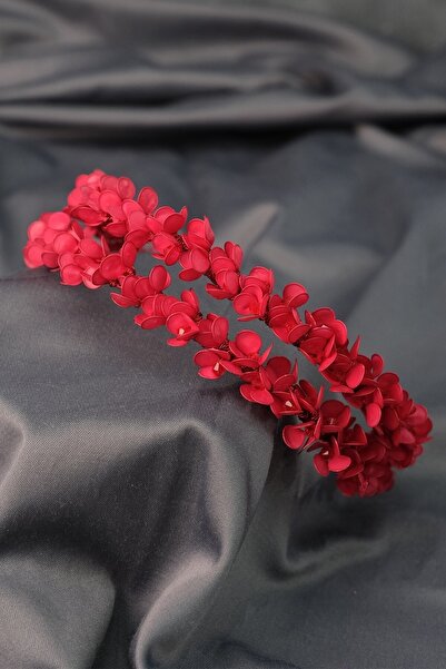 Hobigram Bridal Hair Accessory Red Water Enamel Beaded Bridal Henna Crown – Other Hair Accessories, Stylish Design
