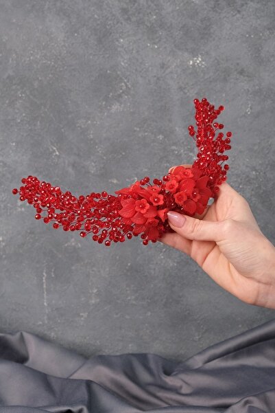 Hobigram Hair Accessory Şimal Beaded Bridal Tiara and Hair Turban Accessory – Other Hair Accessories – Other Sa