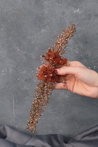 Hobigram Hair Accessory Şimal Beaded Bridal Tiara and Hair Turban Accessory – Other Hair Accessories – Other Sa