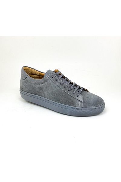 Clasica Genuine Leather Gray Men's Sports Shoes