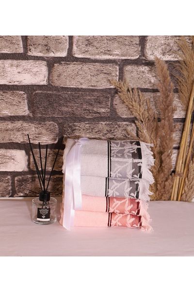 Özdilek Sunset Grey-powder 50*90 Πετσέτα 4 τεμαχίων
