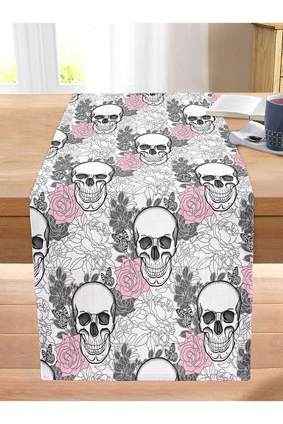 Realhomes Colorful Complex Patterned Special Design Digital Printed Modern Stitched Raschel Knitted Runner