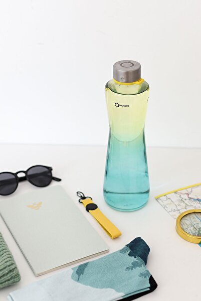 Qmatara Mixed Lime Glass Flask Premium 750cc
