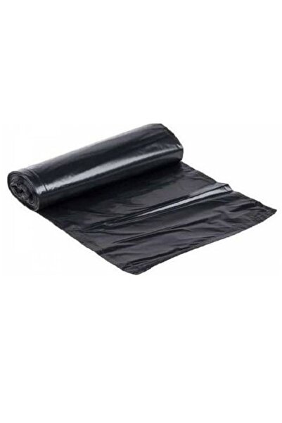 EYMARMARKET Siyah Orta Boy Çöp Poşeti 55x60cm 20li Rulo 50 Paket 1000 Adet