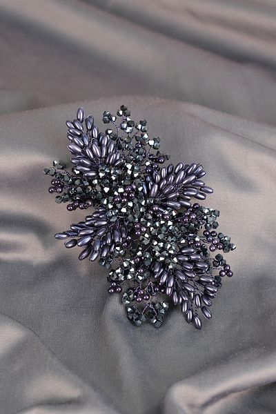 Hobigram Accesoriu pentru păr și turban cu perle pentru cele mai frumoase mirese – Coroană, piatră de cristal, model elegant, tiara de mireasă –