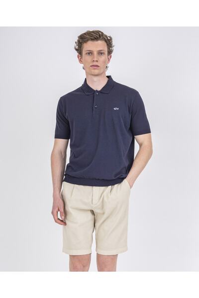 PAUL&SHARK سترة بولو محبوكة للرجال C.wقطن