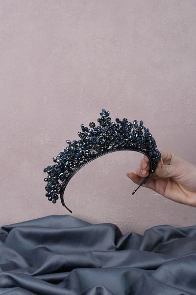 Hobigram Akbahar Gelin Henna Crown – إكسسوار العروس، تصميم أنيق، إكسسوار نسائي – إكسسوار العروس – Gelin A
