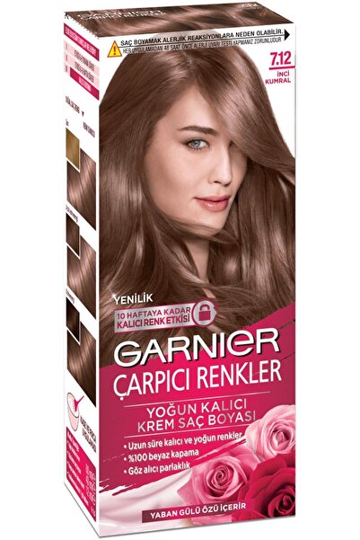Garnier Çarpıcı Renkler Saç Boyası Inci Kumral No: 7,12