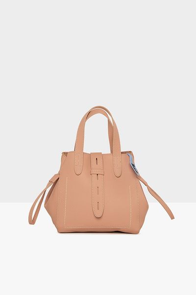 Bagmori Powder Women's Belt Detailed Stitched Mini Bag M000007264