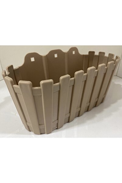 seazde Poliwork Akasya Duvar Saksı 3 Litre 30cm Akasyaduvar30vizon