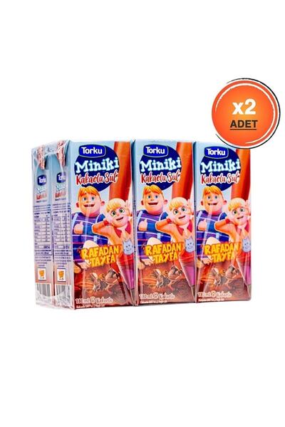 SEPET GIDA Torku Uht Kakaolu Süt 6 Lı 180 Ml X2